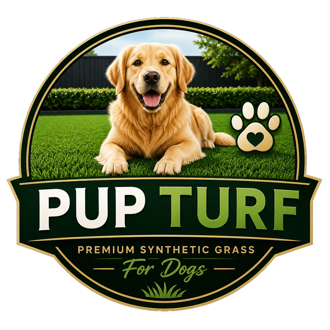 Pup Turf by Golf Caddie Synthetic Turf logo